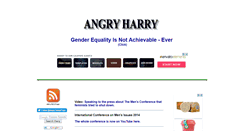 Desktop Screenshot of angryharry.com